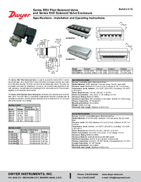 Thumbnail of document Manual - RSV Pilot Solenoid Valve